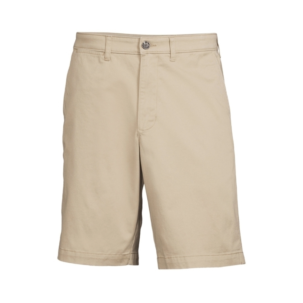 GEORGE Big Men's 10" Inseam Flat Front‎ Shorts In Stonewash Size 44 New